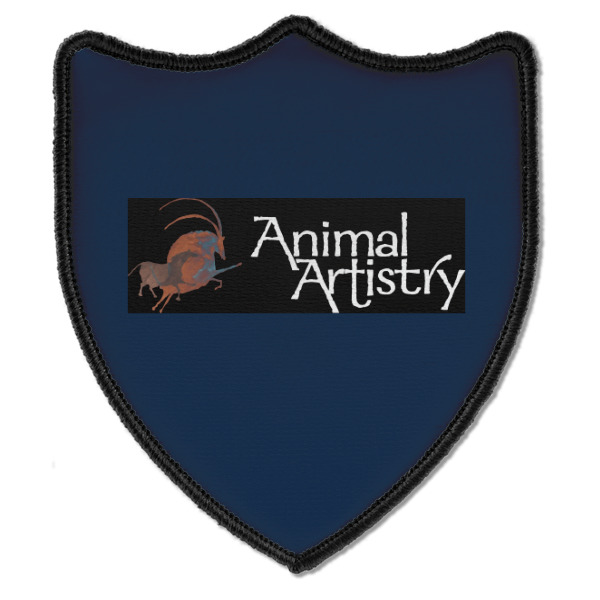 Custom Design - Iron On Patch - Shield - Style B - Front