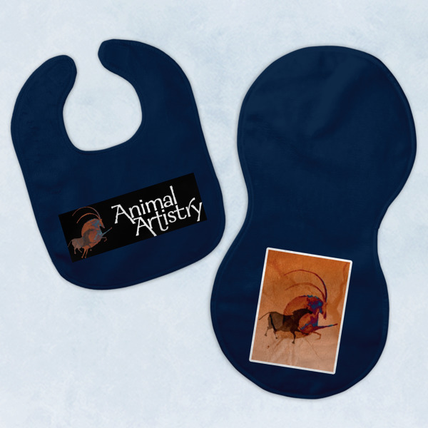 Custom Design Your Own Baby Bib & Burp Set