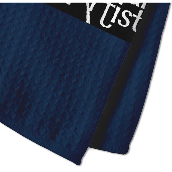 Custom Design - Waffle Weave Towel - Closeup of Material Image