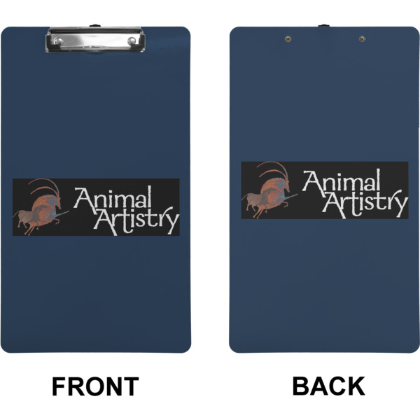 Custom Design - Clipboard (Legal) (Front + Back)