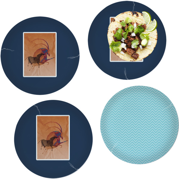 Custom Design - Set of Lunch / Dinner Plates