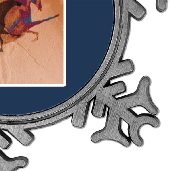 Custom Design - Vintage Snowflake - Detail