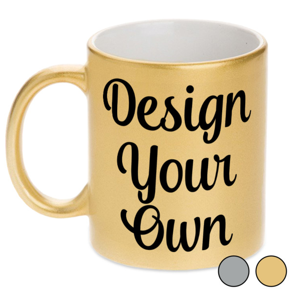 Custom Design - Metallic Mugs - Swatches