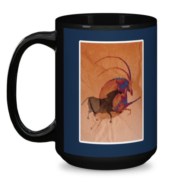 Custom Design - Coffee Mug - 15 oz - Black