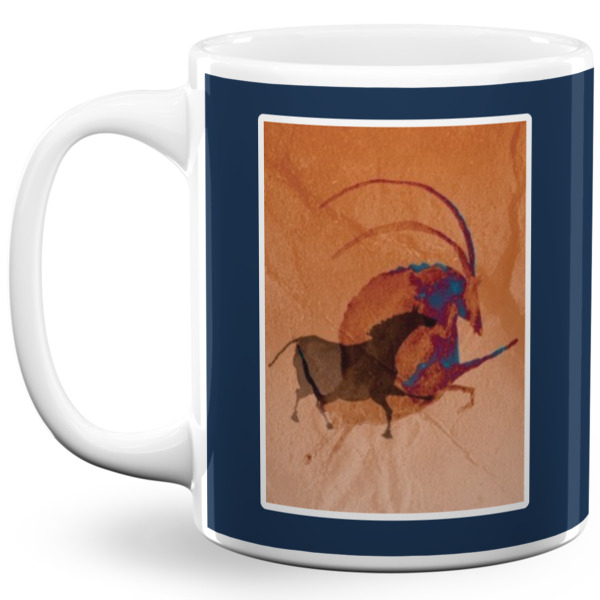 Custom Design Your Own 11 oz Coffee Mug - White