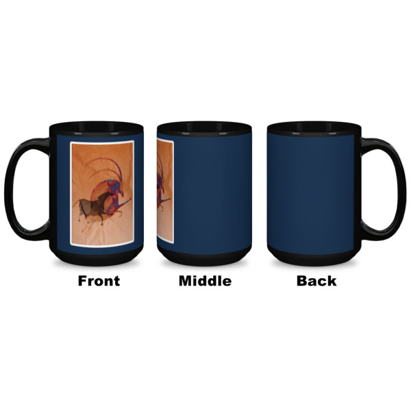 Custom Design - Coffee Mug - 15 oz - Black APPROVAL