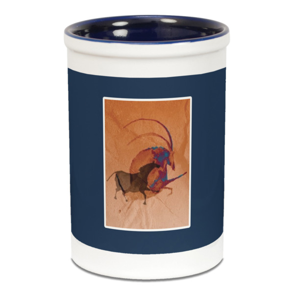 Custom Design - Pencil Holder - Blue