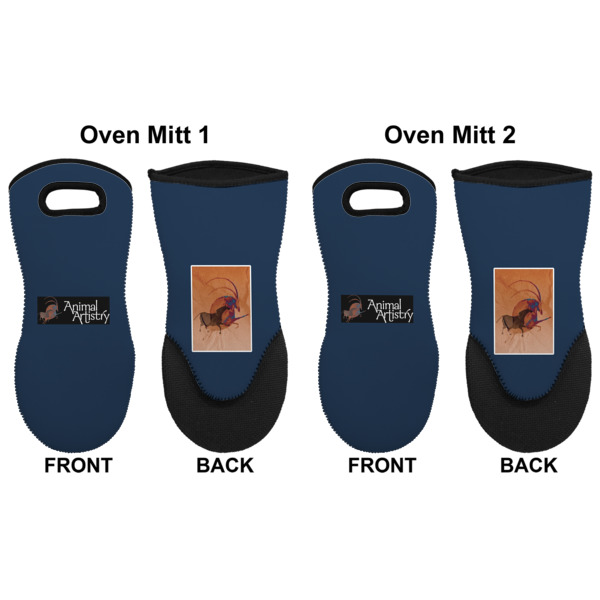 Custom Design - Neoprene Oven Mitt - Set of 2 - Approval