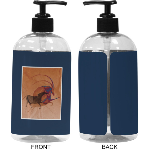 Custom Design - 16 oz Plastic Liquid Dispenser (Approval) - Black