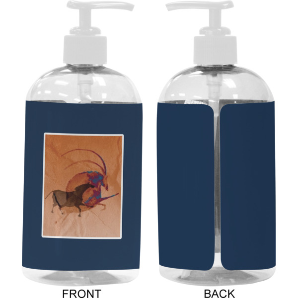 Custom Design - 16 oz Plastic Liquid Dispenser - Approval - White