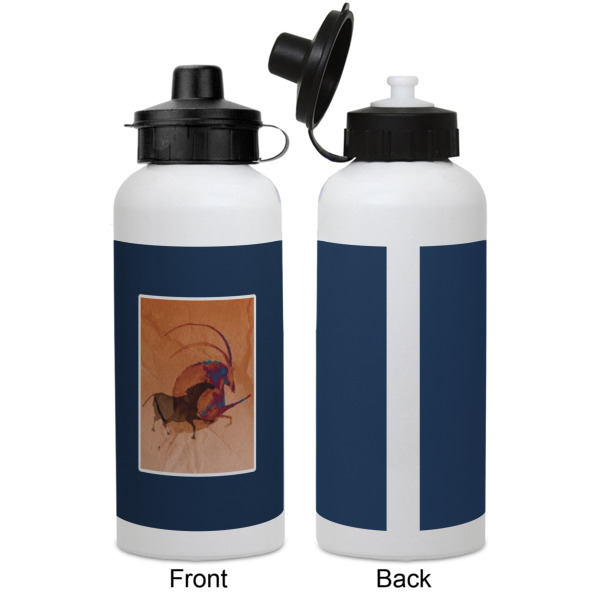 Custom Design - Aluminum Water Bottle - White APPROVAL