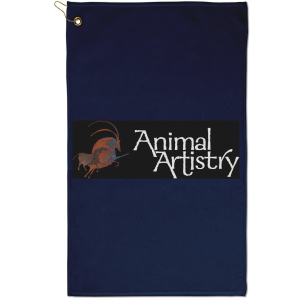 Custom Design Your Own Golf Towel - Poly-Cotton Blend - Small