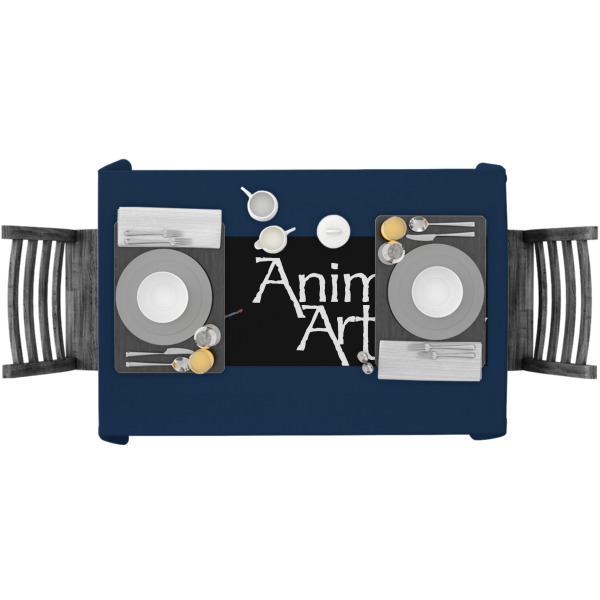 Custom Design - Rectangular Tablecloths - LIFESTYLE