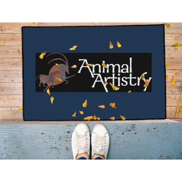 Custom Design - Door Mat - 36"x24" - Lifestyle