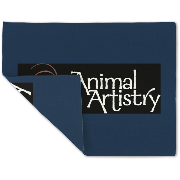 Custom Design - Linen Placemat - Folded Corner (double side)