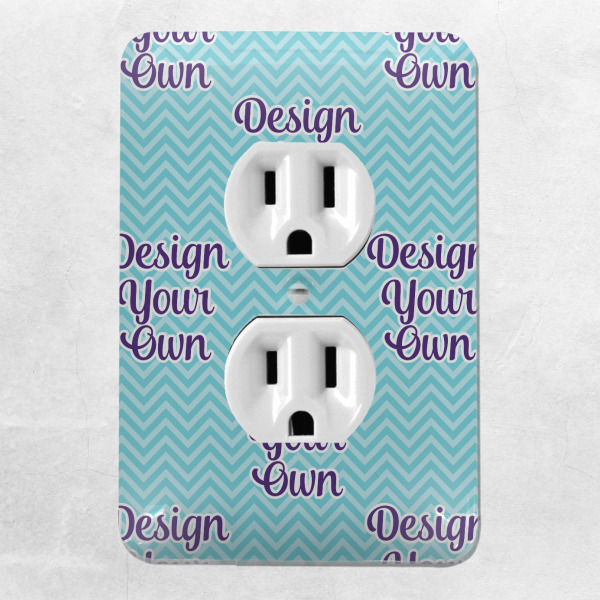 Custom Design - Electric Outlet Plate - Lifestyle