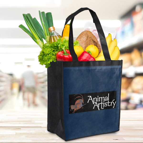 Custom Design - Grocery Bag - LIFESTYLE