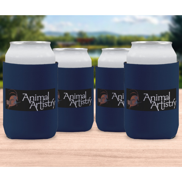 Custom Design - Can Cooler - Standard 12oz - Set of 4 - In Context