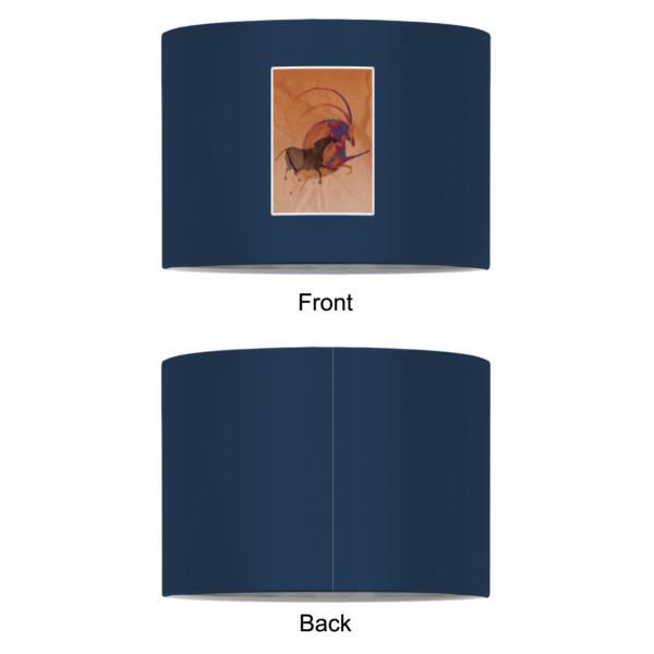 Custom Design - 8" Drum Lampshade - APPROVAL (Fabric)