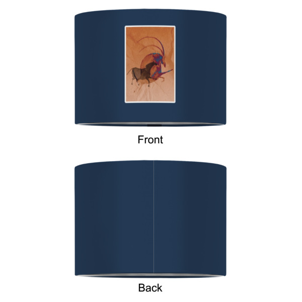 Custom Design - 12" Drum Lampshade - APPROVAL (Fabric)