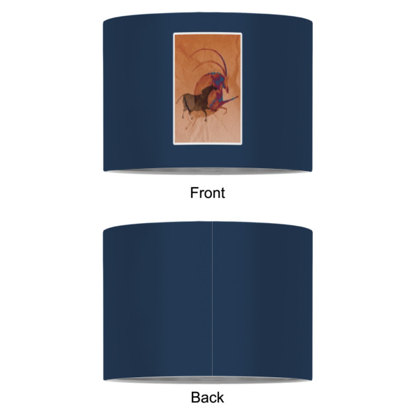 Custom Design - 16" Drum Lampshade - Approval (Fabric)