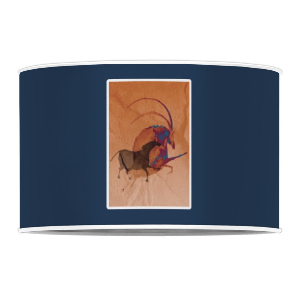 Custom Design - 12" Drum Lampshade - FRONT (Poly Film)