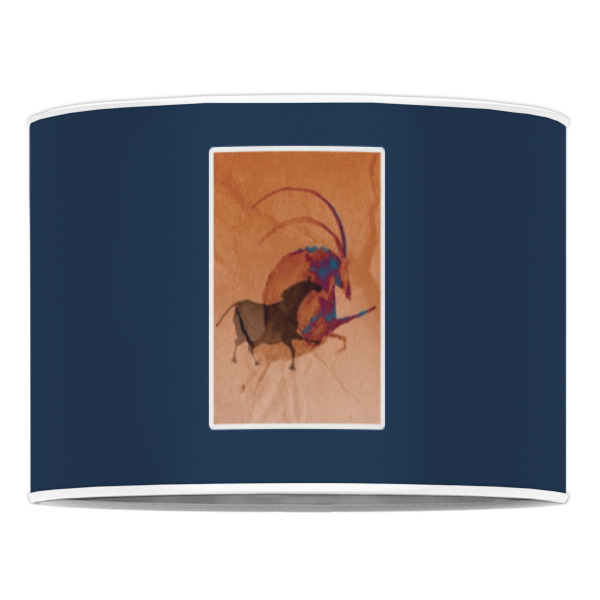 Custom Design - 16" Drum Lampshade - Front (Poly Film)