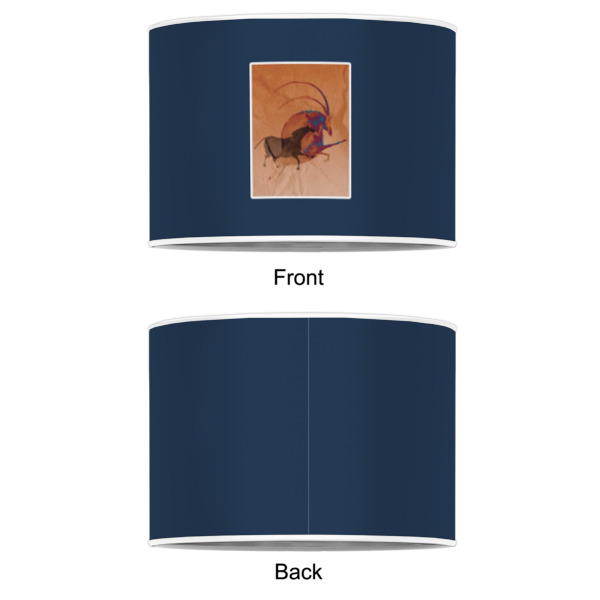 Custom Design - 8" Drum Lampshade - APPROVAL (Poly Film)