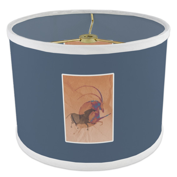 Custom Design - 8" Drum Lampshade - ANGLE Poly-Film