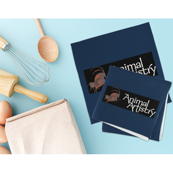 Custom Design - Microfiber Dish Rag - LIFESTYLE