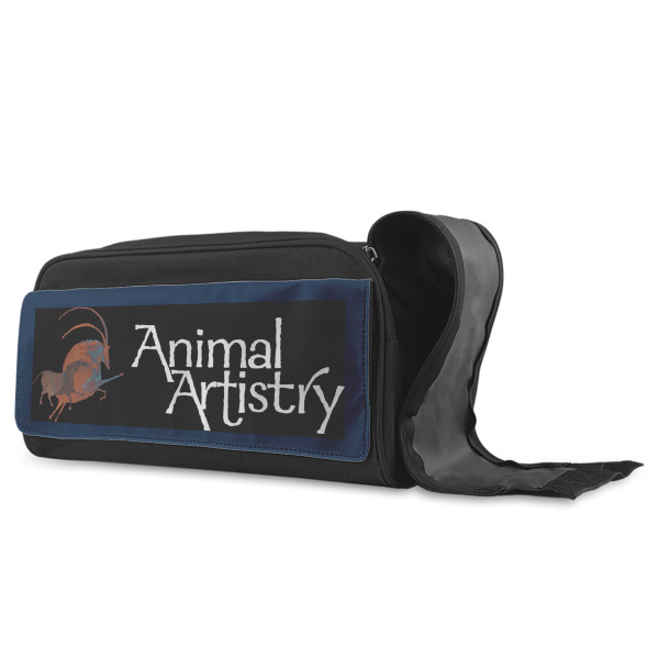 Custom Design - Shoe Bags - Angle (Open)