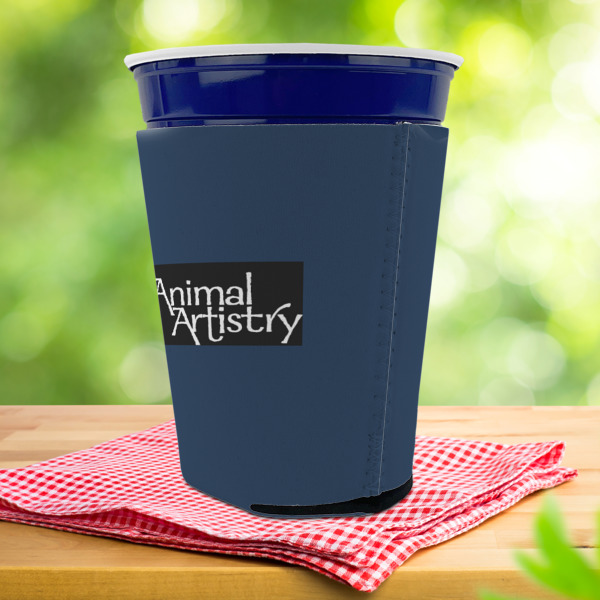 Custom Design - Party Cup Sleeves - with bottom - Lifestyle