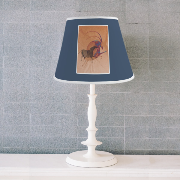 Custom Design - Poly Film Empire Lampshade - Lifestyle