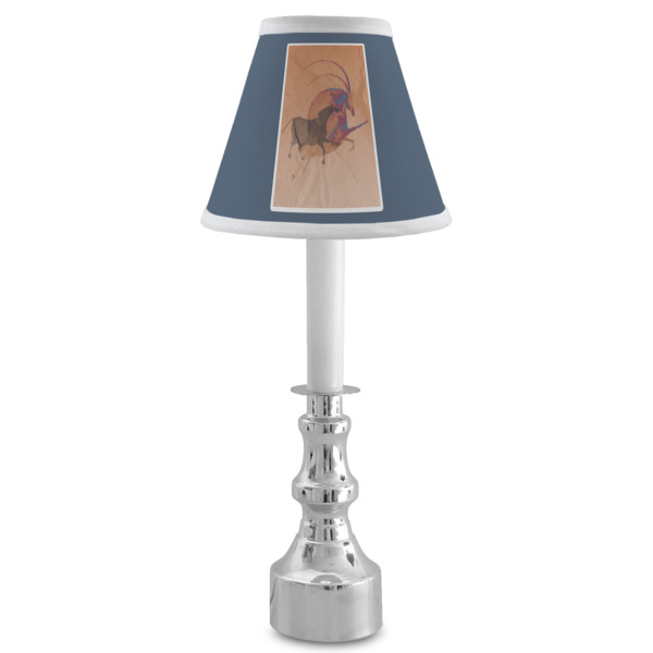 Custom Design - Chandelier Lamp Shade - Lifestyle (On candle stick)