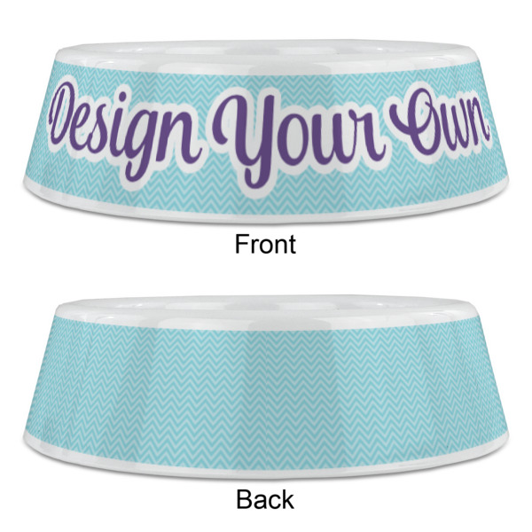 Custom Design - Plastic Pet Bowls - Large - Approval