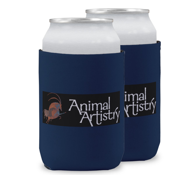 Custom Design - Can Cooler - Standard 12oz - Two on Cans