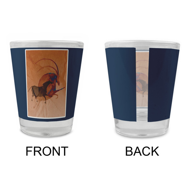 Custom Design - Glass Shot Glass - Standard - Front & Back