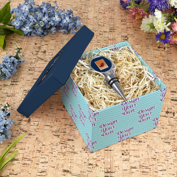 Custom Design - Gift Boxes with Lid - Canvas Wrapped - Medium - In Context