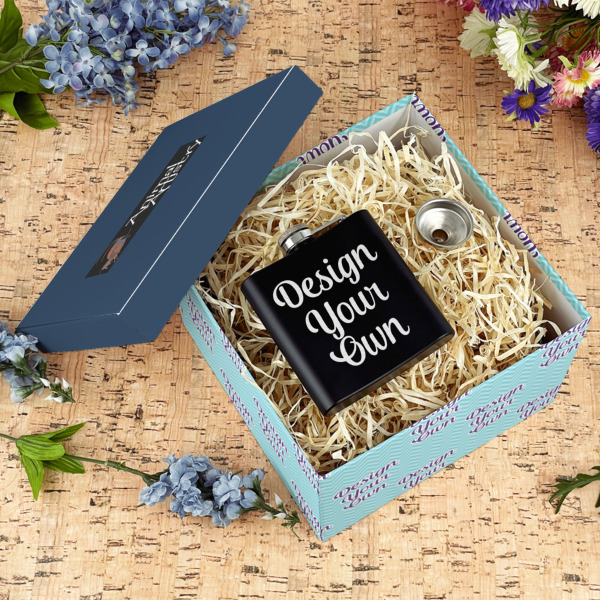 Custom Design - Gift Boxes with Lid - Canvas Wrapped - Large - In Context