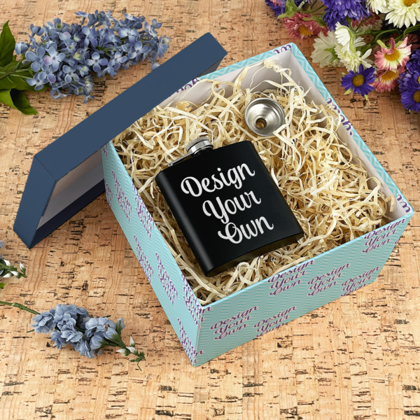 Custom Design - Gift Boxes with Lid - Canvas Wrapped - X-Large - In Context