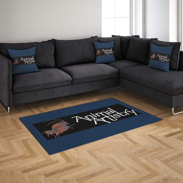 Custom Design - 4'x6' Indoor Area Rugs - IN CONTEXT