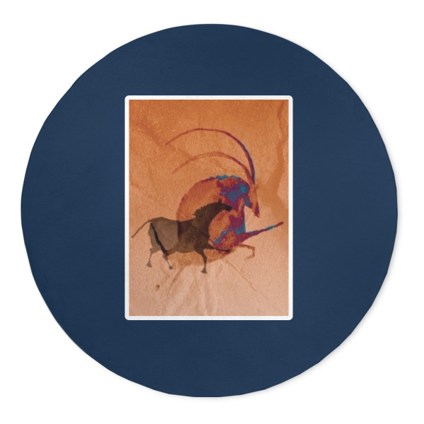 Custom Design Your Own Round Indoor Area Rug - 5' - 60"