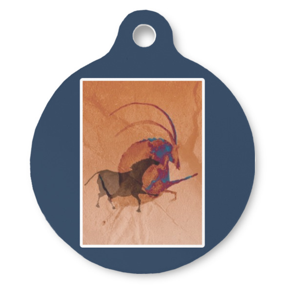 Custom Design Your Own Round Pet ID Tag