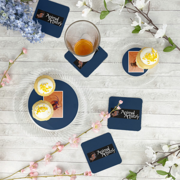 Custom Design - Plastic Party Appetizer & Dessert Plates - In Context