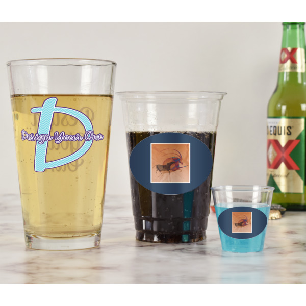 Custom Design - Pint Glass - Two Content - In Context