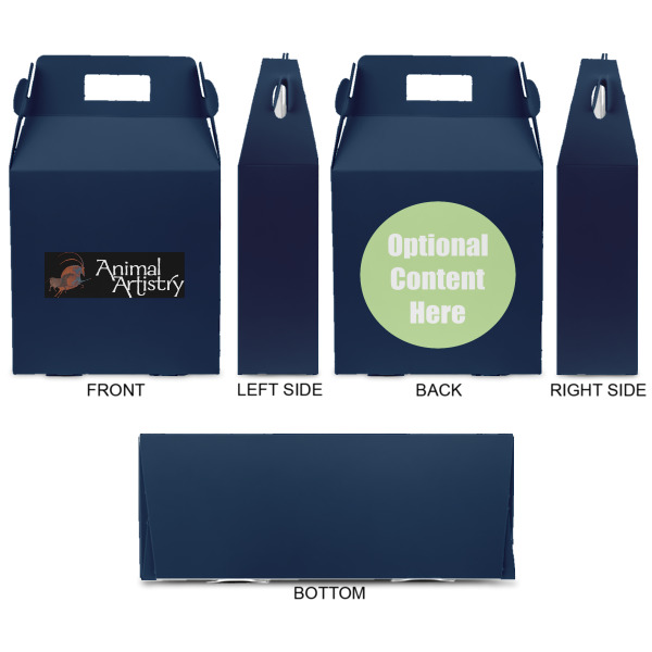 Custom Design - Gable Favor Box - Approval