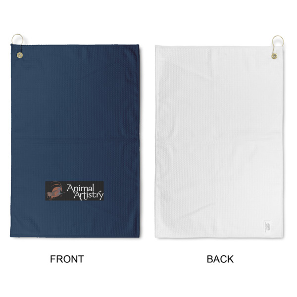 Custom Design - Waffle Weave Golf Towel - Approval