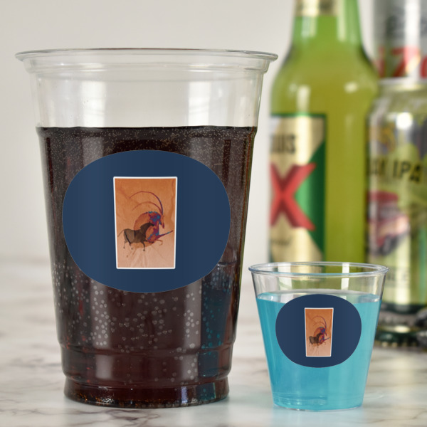 Custom Design - 16oz Party Cup & Plastic Shot Glass - In Context