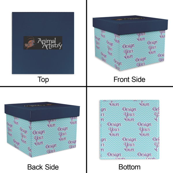 Custom Design - Gift Boxes with Lid - Canvas Wrapped - XX-Large - Approval