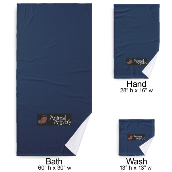 Custom Design - Bath Towel Sets - 3-piece - Approval